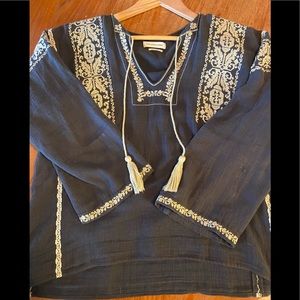 Isabel Marant Etoile Embroidered Top 100% cotton